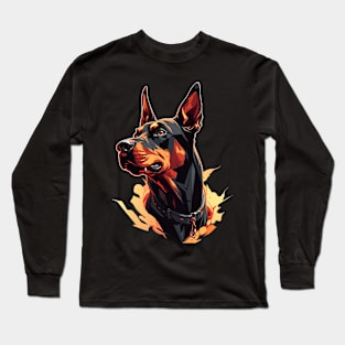 doberman Long Sleeve T-Shirt